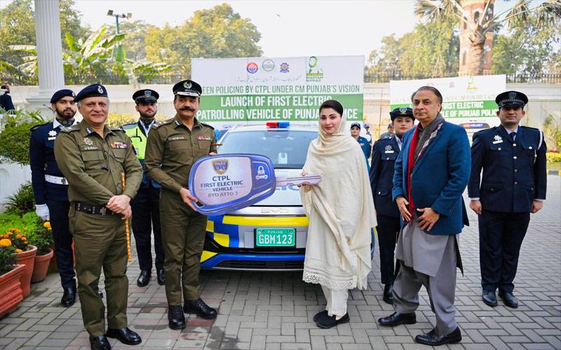 پنجاب میں ملکی تاریخ کے پہلی گرین پولیسنگ یونٹ کا افتتاح 