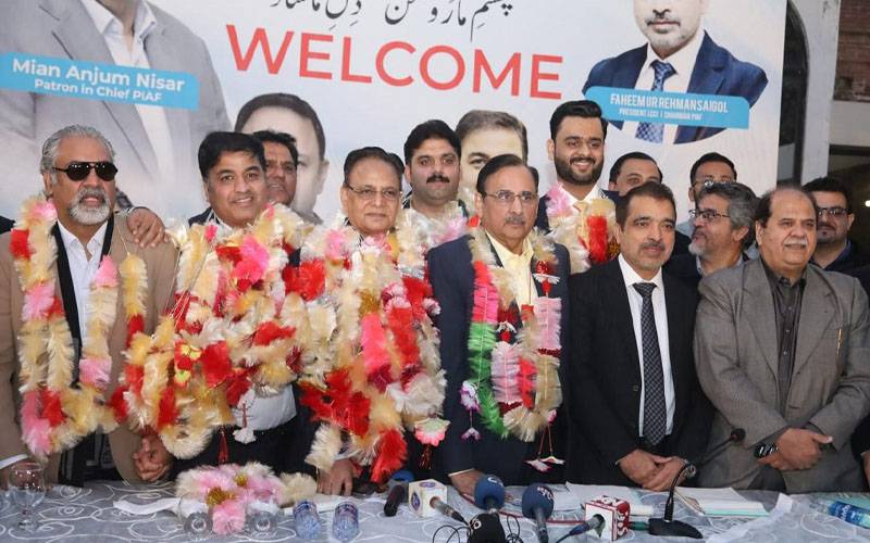 طاہر جاوید ملک اور مدثر مسعود چوہدری کی پیاف انجم نثار گروپ میں شمولیت