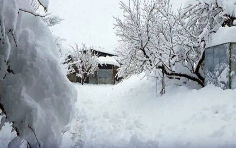 مری اورسوات میں شدیدبرفباری، گاڑیوں کی لمبی قطاریں لگ گئیں