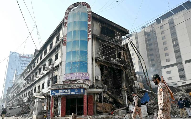 سانحہ گل پلازہ کا مقدمہ درج،کون کون سی دفعات شامل ہیں؟
