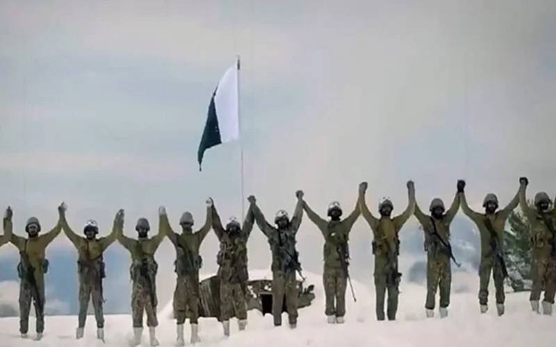 افواجِ پاکستان کی عظیم قربانیوں کو خراجِ تحسین پیش کرنےکیلئے نغمہ ریلیز