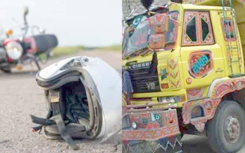 انڈس ہائی وے پربے قابوڈمپر نے ایک اور جان لے لی 