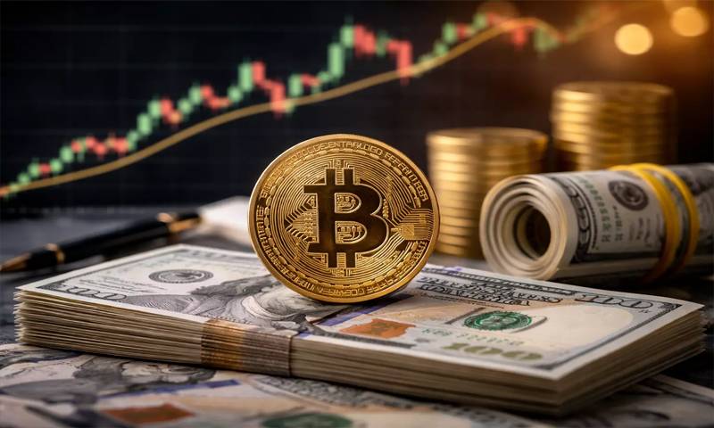 سونے کی قیمت کے بعد بٹ کوائن کے نرخ میں بھی بڑی کمی