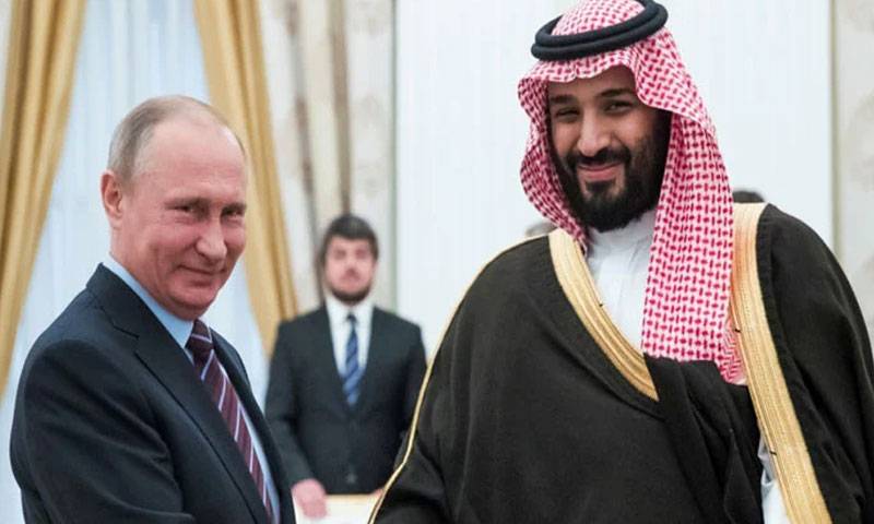 روسی صدر کا سعودی ولی عہد سے ٹیلیفونک رابطہ