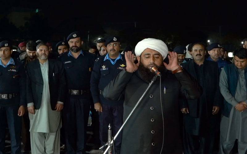 گلگت بلتستان کے شہید انسپکٹر بہادر علی کی نماز جنازہ پولیس لائن ہیڈکوارٹرز میں ادا 