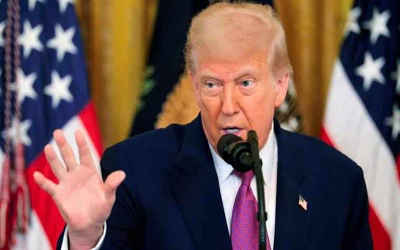 امریکی صدر ڈونلڈ ٹرمپ کی مغربی کنارے پر اسرائیلی قبضےکی مخالفت