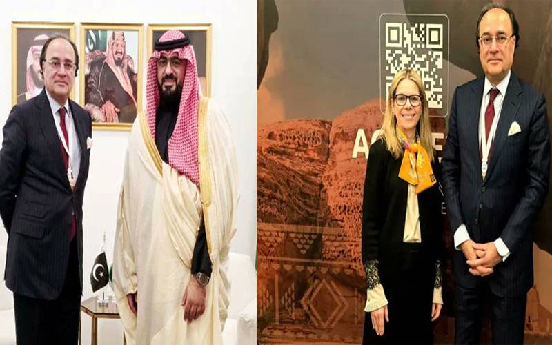 العلاء کانفرنس 2026 میں وزیر خزانہ محمد اورنگزیب کی سعودی اور عالمی بینک حکام سے اہم ملاقاتیں