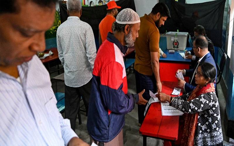 بنگلادیش میں عام انتخابات کیلئے ووٹنگ کا وقت ختم