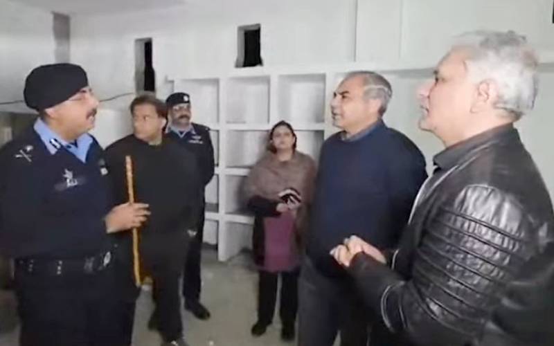  محسن نقوی کا اسلام آباد ماڈل جیل اور نیشنل پولیس اکیڈمی میں زیر تعمیر ہاسٹل کا دورہ