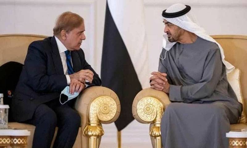 وزیراعظم شہباز شریف اور صدر متحدہ عرب امارات کے درمیان ٹیلی فونک رابطہ