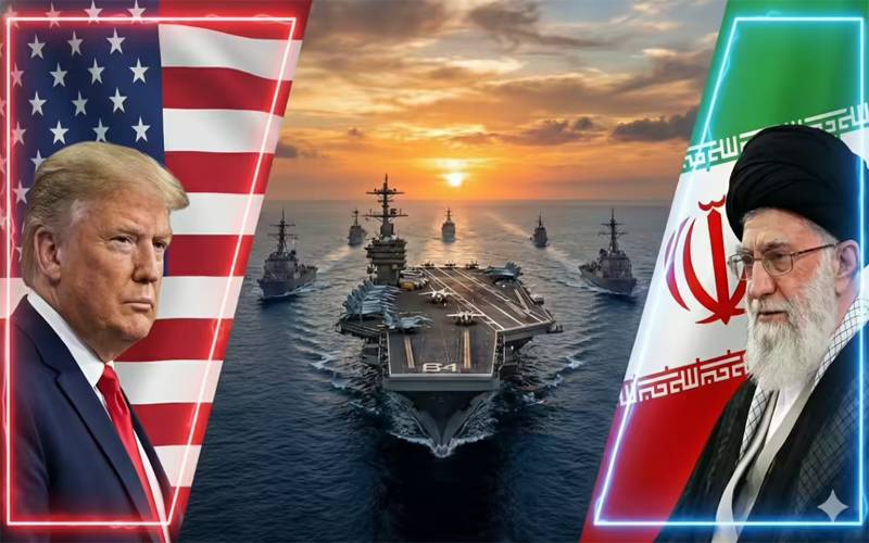 ڈونلڈ ٹرمپ کا ایران میں نظام کی تبدیلی کا اشارہ، ایک اور بحری بیڑا مشرق وسطیٰ میں بھیجنے کا اعلان