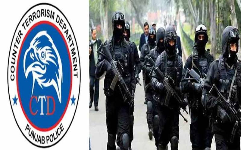 سی ٹی ڈی پنجاب کا انٹیلی جنس بیسڈ آپریشن، 26 دہشت گرد گرفتار