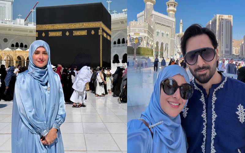 عائزہ اور دانش نے رمضان المبارک کا بابرکت آغاز مکہ مکرمہ میں کیا