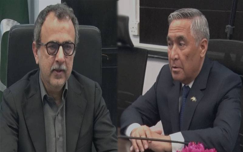 وفاقی وزیر توانائی سردار اویس احمد خان لغاری کی ترکمانستان کےسفیر سے اہم ملاقات
