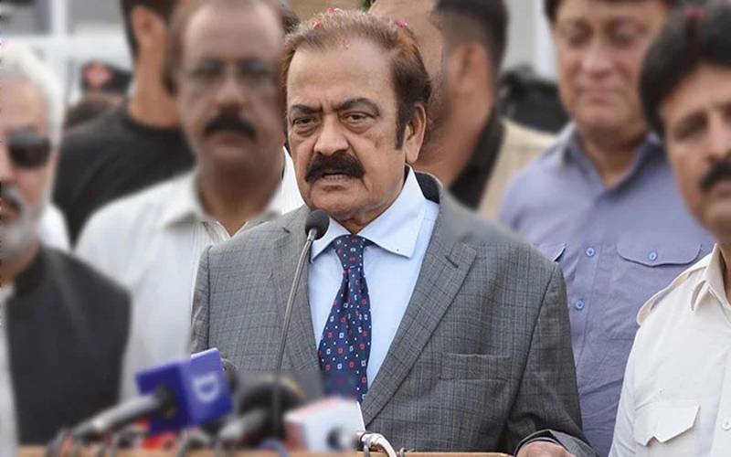 پی ٹی آئی کیلئے ڈیل یا ڈھیل کی کوئی گنجائش نہیں:رانا ثناء اللہ