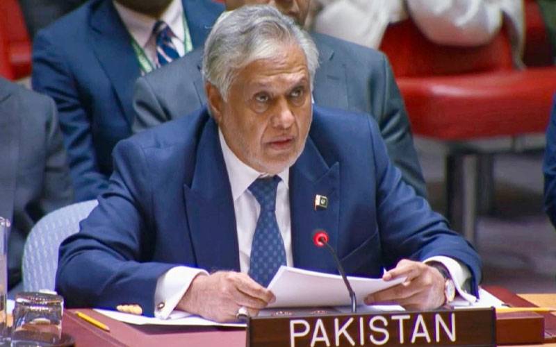 پاکستان کی اولین ترجیح عوام کا تحفظ، خودمختاری اور علاقائی سالمیت کا دفاع ہے، اسحاق ڈار