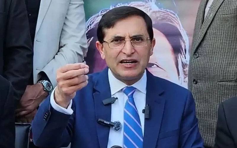امن پسندہیں، خطرات کا بھر پور جواب دینگے:بیرسٹر گوہر