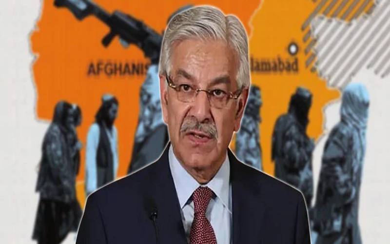  ہمارے دشمن کو بیشک اپنے گھر بسائیں لیکن دشمن کا کردار نہ ادا کریں: خواجہ آصف کا سراج الدین حقانی کو جواب