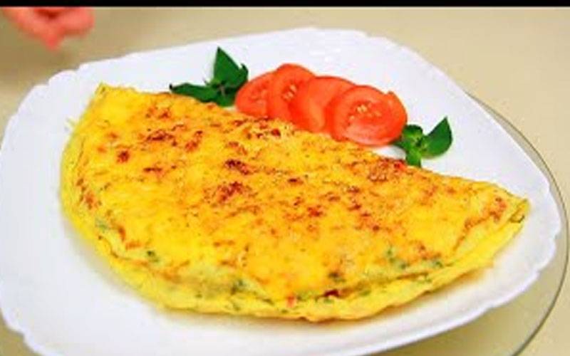 آج کا پکوان (رمضان اسپیشل): چیز آملیٹ