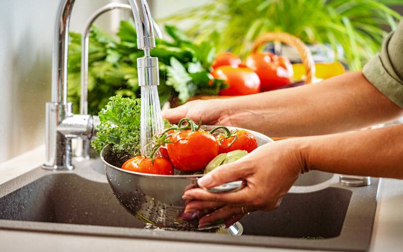سبزیوں سے کیمیکل صاف کرنے کا آسان طریقہ