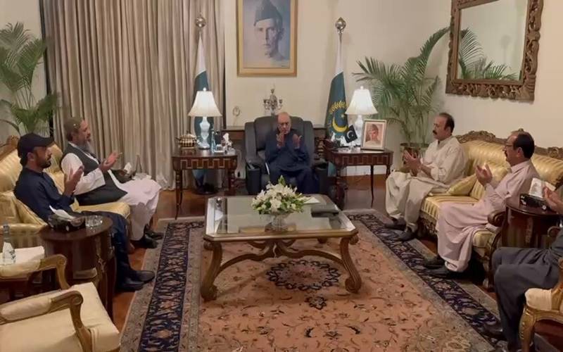 صدر زرداری سے ملاقات، بلوچستان کی اہم سیاسی شخصیت پیپلز پارٹی  میں شامل