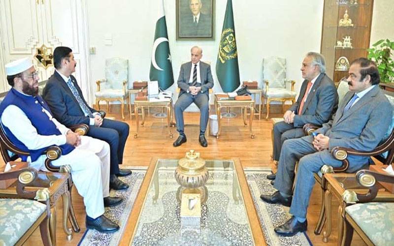 شہباز شریف سے گورنر خیبر پختونخوا کی ملاقات، صوبائی امور پر گفتگو