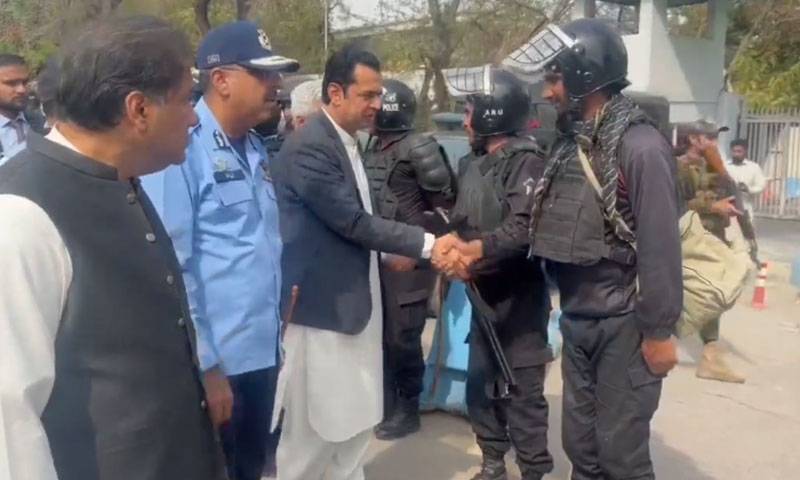 رمضان المبارک سیکیورٹی:وزیر داخلہ،وزیر مملکت داخلہ کا ریڈ زون، ڈپلومیٹک انکلیو کا دورہ