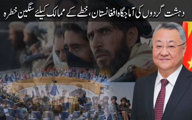  افغان طالبان افغانستان سے سرگرم تمام دہشت گرد عناصر کا مکمل خاتمہ کریں,چینی مندوب کا اقوام متحدہ میں مطالبہ