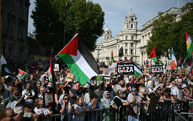 لندن میں فلسطین کے حق میں نکالے جانے والے القدس مارچ پر پابندی عائد