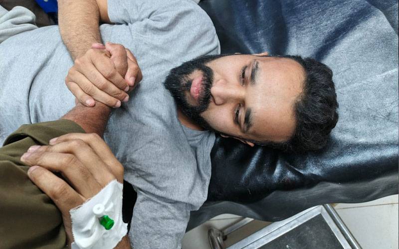  رمضان کے روزے کے دوران فائرنگ سے ایک شخص زخمی ہو کر ہسپتال پہنچ گیا