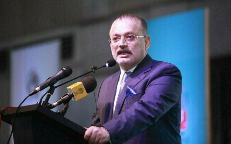پاکستان اس وقت حالت جنگ میں ہے، شرجیل میمن کا نئی الیکٹرک بس روٹ کے افتتاح پر خطاب 