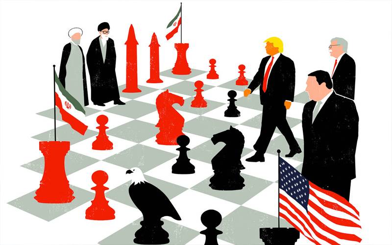 ایرانی بہت ہوشیار اور ذہین : امریکی صدر نے ایران سے جنگ کو شطرنج سے تشبیہ دیدی