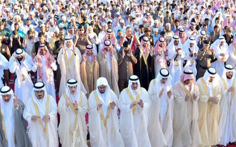 مسجد الحرام اور مسجد نبویﷺ میں نماز عید کے روح پرور اجتماعات