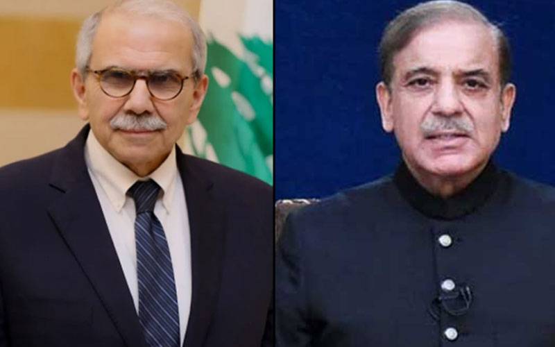   شہباز شریف کی لبنان کے وزیراعظم سلام نواف کو عید کی مبارکباد 