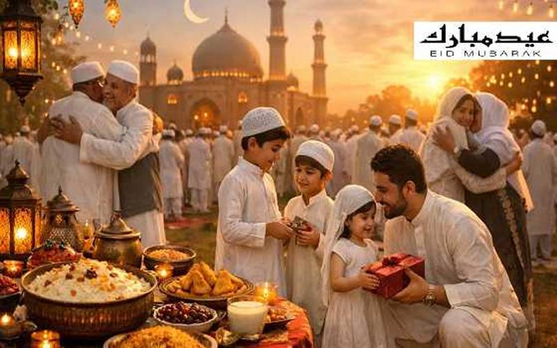  ملک بھر میں عیدالفطر مذہبی جوش و جذبے کے ساتھ منائی جا رہی ہے، نماز عید کے روح پرور اجتماعات