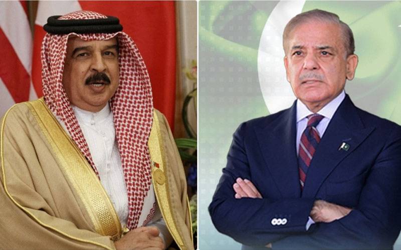  وزیراعظم شہباز کی بحرین کے شاہ حمد سے بات چیت، ایران کے بحرین پر حملوں کی مذمت  