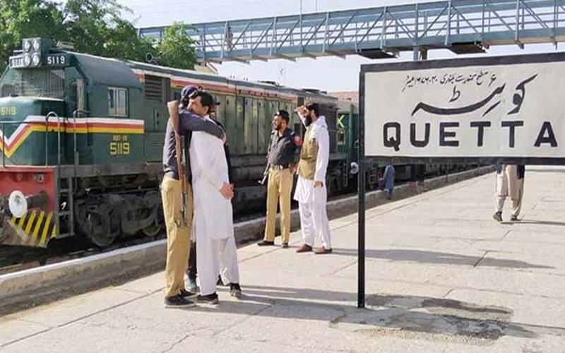      کوئٹہ سے اندرون ملک کیلئے ٹرین سروس معطل