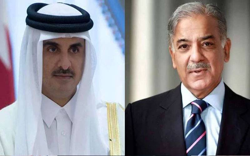 وزیراعظم کا امیر قطر سے ٹیلیفونک رابطہ، خطے میں جاری جنگ پر اظہار تشویش