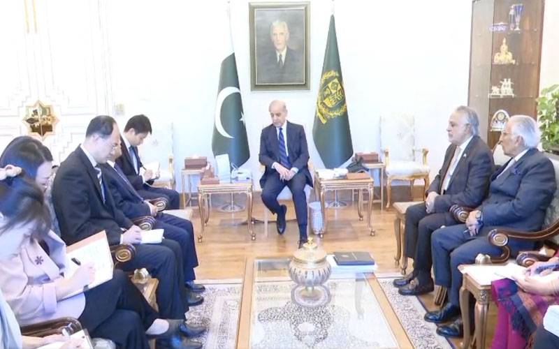 وزیر اعظم شہباز شریف سے چینی سفیر کی ملاقات، سی پیک 2 پر کام کی تیزی پر اتفاق 