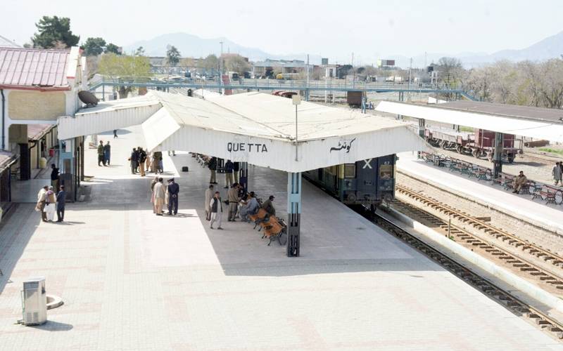 بلوچستان میں آج ٹرین سروس معطل کرنے کا اعلان
