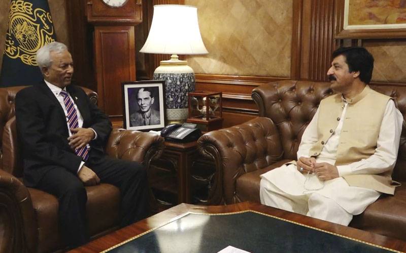 گورنر سندھ سے گورنر پنجاب اور جاپانی سفیر کی الگ الگ ملاقاتیں، منصب سنبھالنے پر مبارکباد