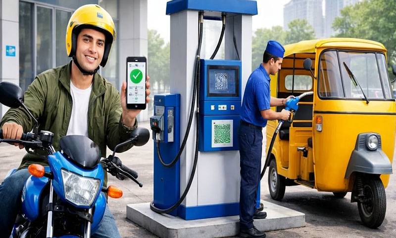 موٹر سائیکل سواروں اور رکشہ ڈرائیوروں کو سستا پٹرول دینے کی تجویز 