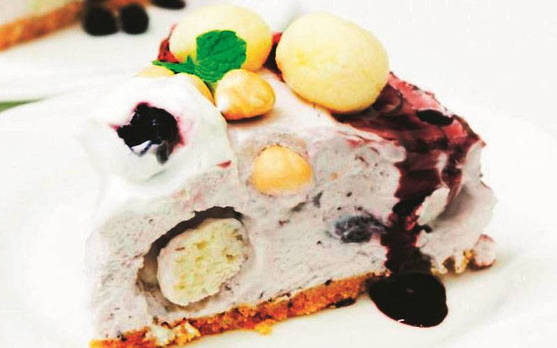 آج کا پکوان: چیری رَس گلا چیز کیک