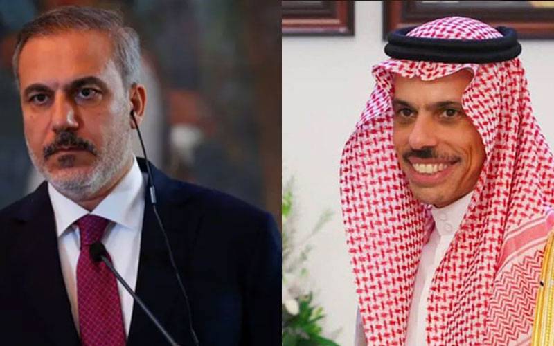  سعودی عرب اور ترکیہ کے وزیر خارجہ اپنے وطن لوٹ گئے 
