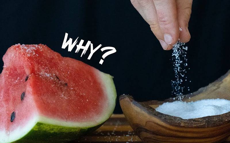  نمک چھڑک کر تربوز کھانا کیوں ضروری؟