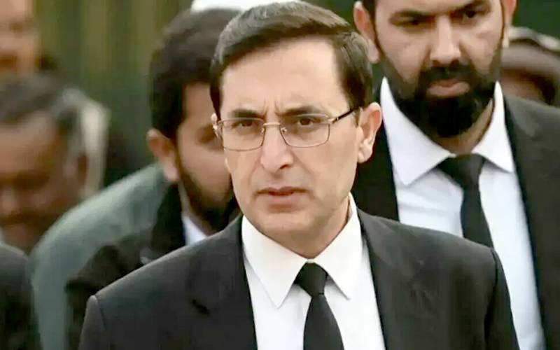  چیئرمین پی ٹی آئی بیرسٹر گوہر کا واٹس ایپ اکاؤنٹ ہیک