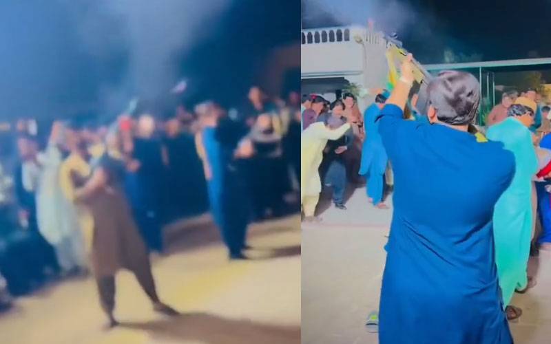  شادی کی خوشی میں ہوائی فائرنگ، ملزم گرفتار نہیں ہوئے
