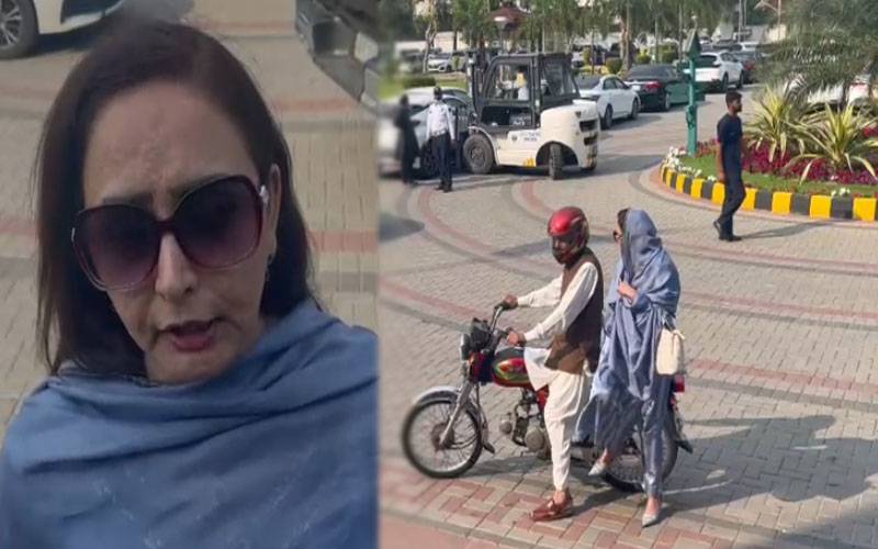  کفایت شعاری مہم!پارلیمانی سیکرٹری رشدہ لودھی موٹر سایئکل پر پنجاب اسمبلی پہنچ گئی