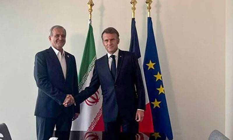 ایران سے کہا کہ اسلام آباد میں امن کے موقع سے فائدہ اٹھائیں: میکروں