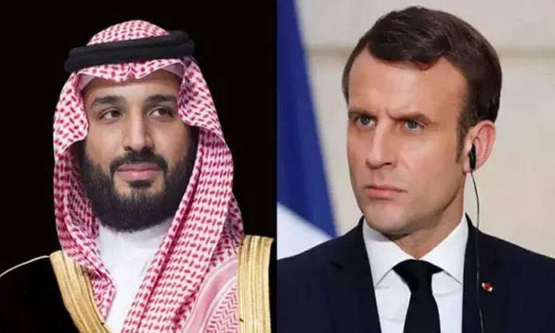 فرانسیسی صدر میکرون، سعودی ولی عہد محمد بن سلمان میں ٹیلیفونک رابطہ